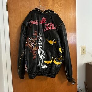 Looney Tunes leather jacket